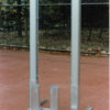 Aluminium netpalen Koker-model Standaard 58 Voordelig en duurzaam net[palen kokermodel.